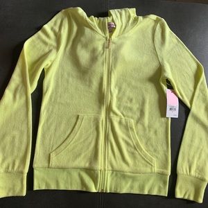 Juicy Couture Yellow Jacket Sweater New Small
